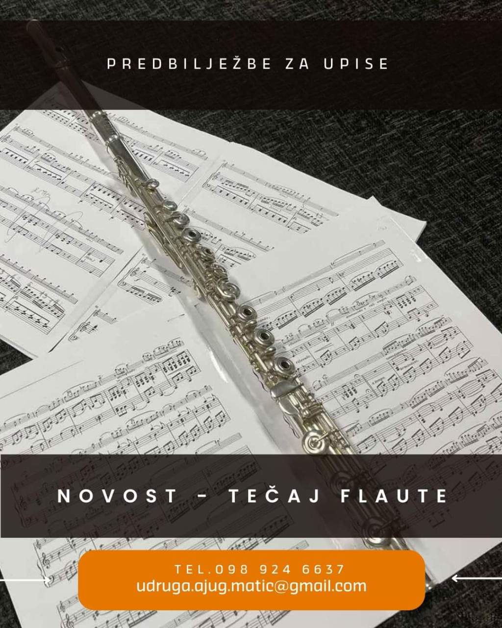 Tečaj flaute: Upišite se i obogatite svoj život&nbsp;glazbom